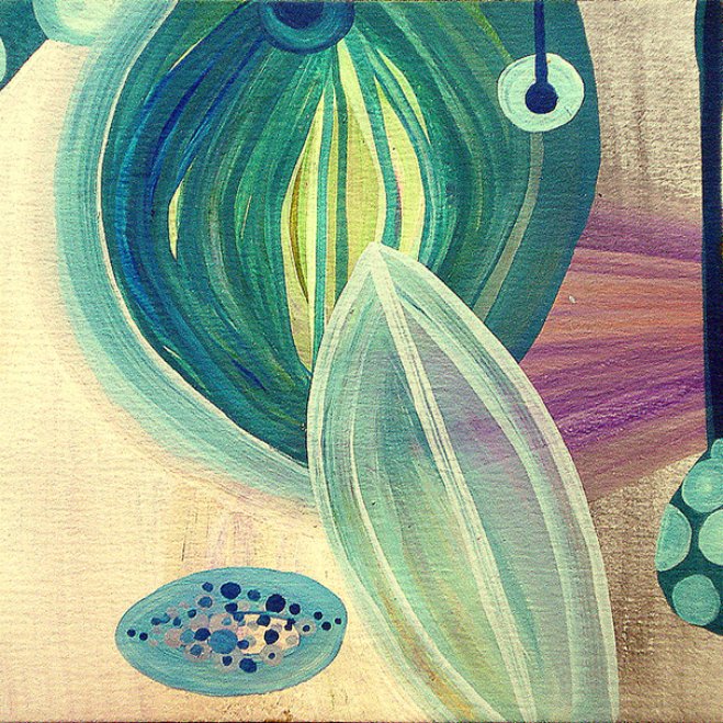 El tiempo. 140 x 180. Acrílico y lapiz sobre papel_2010__GRILLA