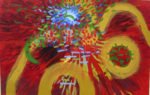 Rojo. Acrílico sobre tela. 170 x 200 cm. 2005